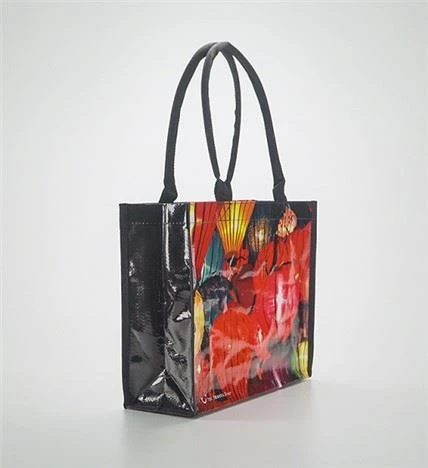 Nhiều lớp Pp dệt Zipper Túi xách